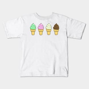 Ice Creams Kids T-Shirt